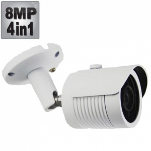 8Mp CCTV Camera with 35M Night Vision, works on all dvr's, 4-in-1, 4K